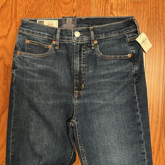 NWT Gap Tall Cigarette High Rise Jean - Picture 3 of 6